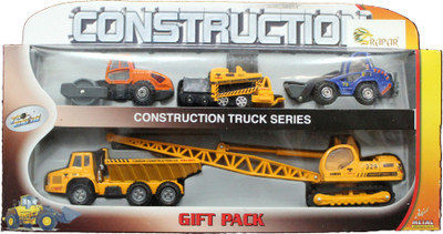 

Mamaboo Deluxe Edition Heavy Construction Truck Collection 5 Pcs(Multicolor)