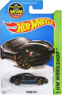 

Hot Wheels 2015 Hw Workshopnissan 370Z [Black] Diecast 248/250(Black)
