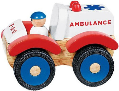 

Ambulance Mini Chunky Truck(Multicolor)