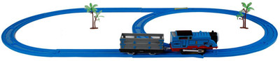 

RVOLD HMC Thomas & Friends Battery Operated Thomas Train Track Toy Set With Sound And Flashing Headlights(Multi-colour)