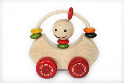 

Aatike Mungu Car(Red, Natural Wood, Green, Yellow), Green;natural wood;red;yellow