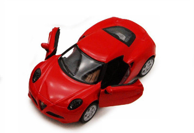 

Kinsmart 2013 Alfa Romeo 4C(Red)