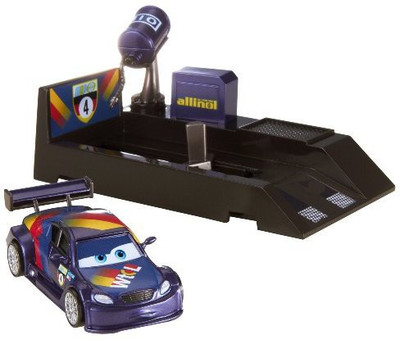 

Mattel Cars 2 Pit Stop Launchers Max Schnell(Blue)