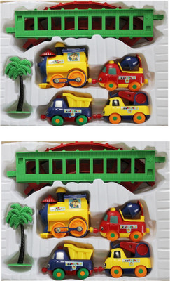 

New Pinch Combo Of Play Train Set For Kids(Multicolor)