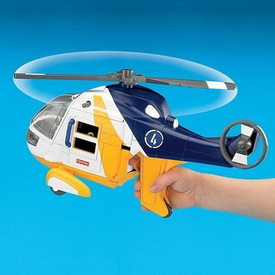 

Imaginext Helicopter Rescue Gift Set Fisherprice(Multicolor)