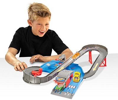 

Hot Wheels City Speedway Trackset(Multicolor)