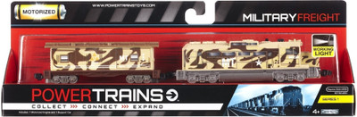 

Power Trains Freight Military Engine(Multicolor)