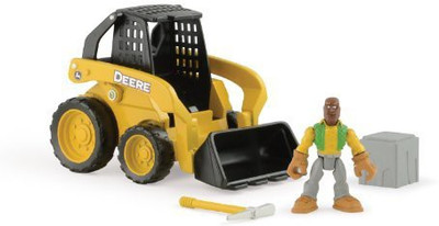 

ERTL John Deere Gear Force Skidsteer Playset(Yellow)