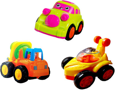 

Bandwagon Pack of 3 cars(Multicolor)