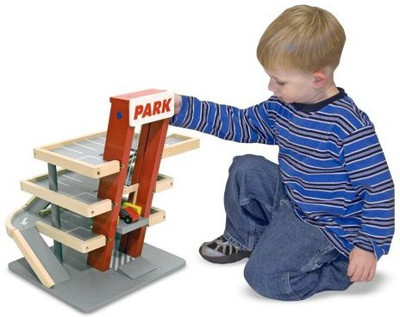 

Melissa & Doug Deluxe Parking Garage(Multicolor)