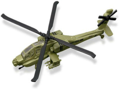 

Maisto Fresh Metal Tailwinds Ah-64 Apache aeroplane model(Green)