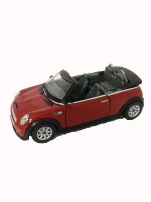 

Kinsmart 5'' Mini Cooper S Convertible Red(Red)