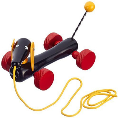 

Brio Pull Along Dachshund(Multicolor)