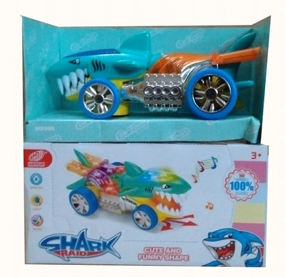 

Shop & Shoppee Shark shaped Car with light and music(Multicolor)