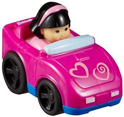 

Fisher-Price Little People Wheelies Pink Hearts Sports Car(Pink)