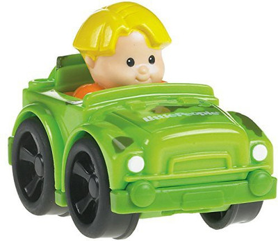 

Fisher-Price Little People Wheelies Single Girl(Green)