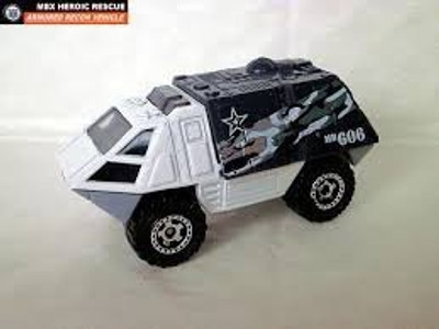 

Mattel Matchbox 2014 91 / 120 Armored Recon Mbx Heroic Rescue(Black)