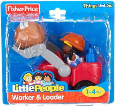 

Little People Fisher Price Construction Worker And Loader(Red)
