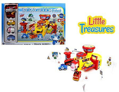 

Little Treasures The Transformable Robot - Track Series(Multicolor)