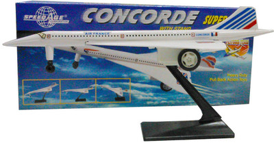 

Speedage Concorde Airplane Pull Back(Multicolor)