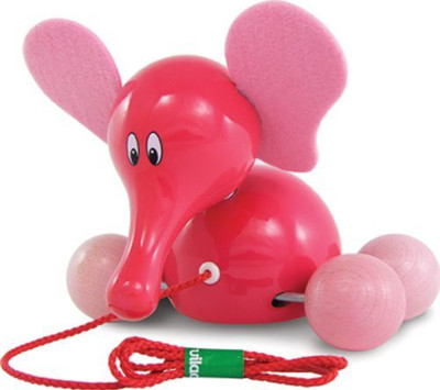 Vilac Pull Toy, Fanfan The Elephant(Multicolor)