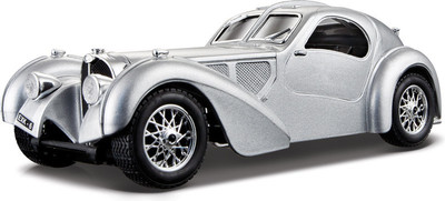 

Bburago Atlantic 1/24 diecast model car(Silver Grey)