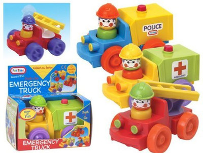 

Fun time 924 Push & Go Emergency Truck (Truck May Vary)(Multicolor)