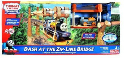 

Thomas & Friends Dash at the Zip - Line Bridge DGC12(Multicolor)