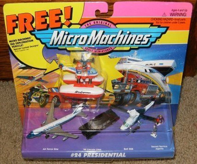 

Galoob MicroMachines micro machines presidential 24 collection(Multicolor)