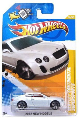 9% OFF on Hot Wheels 2012 Bentley Continental Supersports White