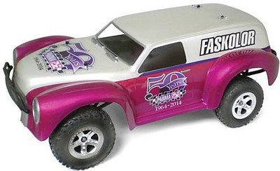 Parma Speed Shop Delivery Short Course Truck Clear Body(Pink)