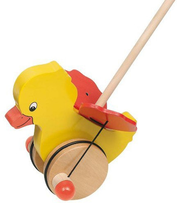 

BabyCentre Goki Push Along Animal Tweedy(Multicolor)