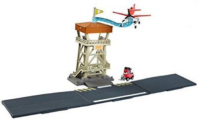 

Mattel Disney Planes Fire & Rescue Control Tower Playset(Black)