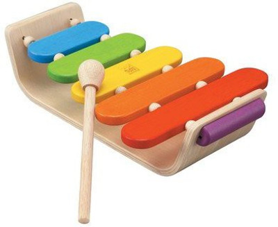 

Plan Toys Preschool Oval Xylophone(Multicolor)