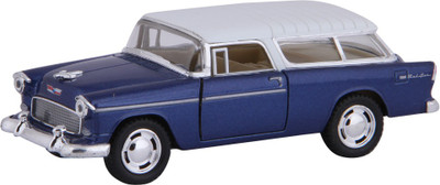 

Kinsmart Die-Cast Metal 1955 Chevy Nomad(Blue)