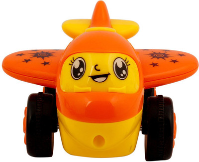 

RVOLD Rvold Miniature Palm Sized Die Cast Air Craft Model Toys for Toddlers(Orange, Yellow)