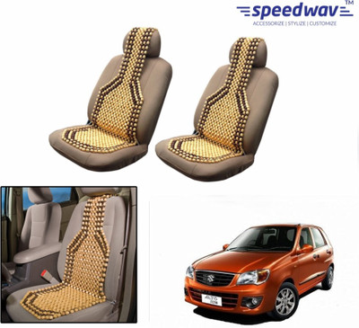 

Speedwav Wooden Bead Seating Pad For Maruti Suzuki Alto K10(Front Seats Brown)