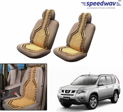 

Speedwav Wooden Bead Seating Pad For Nissan X-Trail(Front Seats Brown)