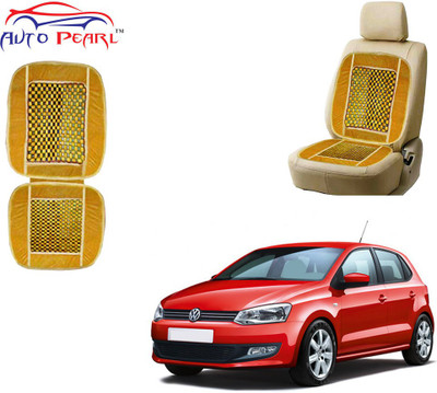 AUTO PEARL Polyester, Cotton Seating Pad For  Volkswagen Polo(Front Seats Beige)