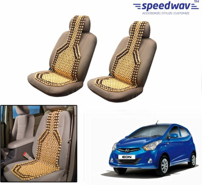 

Speedwav Wooden Bead Seating Pad For Hyundai Eon(Front Seats Brown)