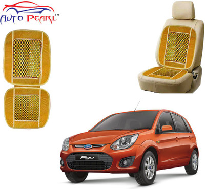 AUTO PEARL Polyester, Cotton Seating Pad For  Ford Figo(Front Seats Beige)