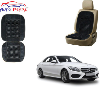 AUTO PEARL Polyester, Cotton Seating Pad For  Mercedes Benz C220(Front Seats Grey)