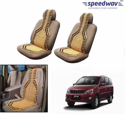 

Speedwav Wooden Bead Seating Pad For Mahindra Xylo(Front Seats Brown)
