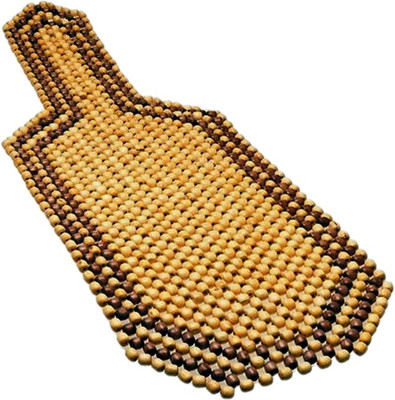 

ManeKo Wooden Bead Seating Pad For Hyundai Creta(Front Seats Brown, Beige)