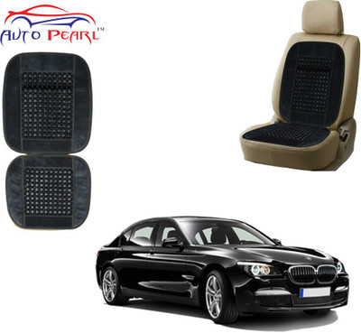 AUTO PEARL Polyester, Cotton Seating Pad For  BMW 730d(Front Seats Grey)
