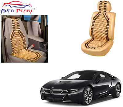 AUTO PEARL Polyester, Cotton Seating Pad For  BMW I8(Front Seats Beige, Brown)