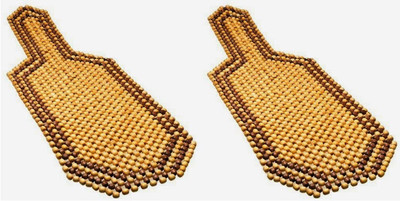 

ManeKo Wooden Bead Seating Pad For Maruti Suzuki New Swift(Front Seats Brown, Beige)