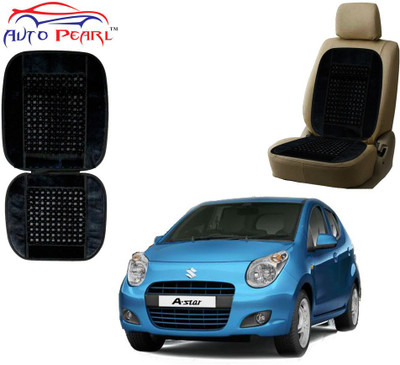 AUTO PEARL Polyester, Cotton Seating Pad For  Maruti Suzuki A-Star(Front Seats Black)