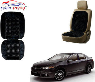 AUTO PEARL Polyester, Cotton Seating Pad For  Honda Accord(Front Seats Black)