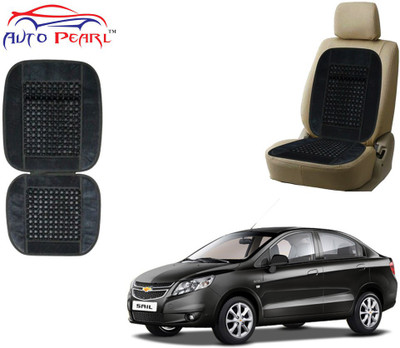 AUTO PEARL Polyester, Cotton Seating Pad For  Chevrolet Sail(Front Seats Grey)
